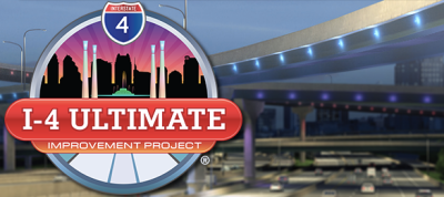 One sign the I-4 widening project in Orlando : It creates a traffic problem that didn't exist before, creating a pretext for another road expansion. Image:  Florida DOT