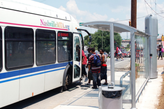 Nashville's busiest bus routes are in line for more frequent service and transit-only lanes under the city's new action plan. Photo: Metropolitan Government of Nashville and Davidson County