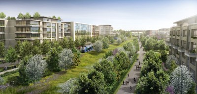 The Atlanta BeltLine -- a circumferential trail network and rail line -- is the city's most high-profile transit proposal. Other potential transit expansion projects in the city should be higher priorities, however. Image: Atlanta BeltLine