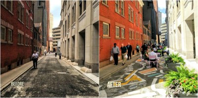 Last year's winner: Pittsburgh's Strawberry Way. Photos: Envision Downtown