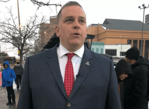 Toledo Mayor Wade Kapszukiewicz rides the bus to work once a week, which he hopes will inspire others. Photo: City of Toledo, Ohio