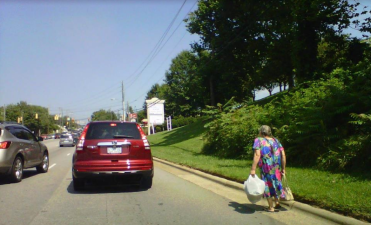 Rather than address the systemic threats to pedestrian safety, it's easier for some cities to blame victims. Photo: Don Kostelec