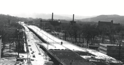 I-81 has been called Syracuse's Berlin Wall. Photo via Make Communities