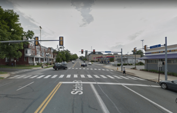 This stretch of State Street in Harrisburg is the most dangerous in the country. Photo: Google Maps