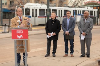 RTD, Lyft and city officials
