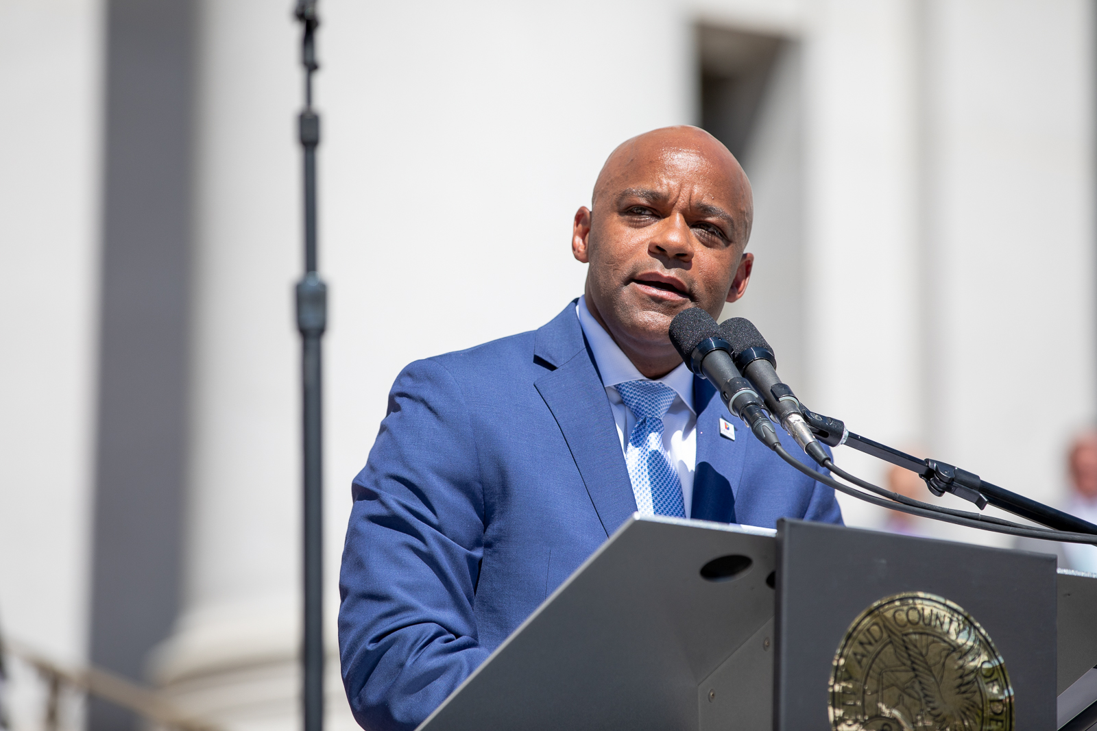 Inauguration: Hancock Calls for Safer Streets, Advocates Hope He Will ...