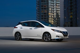 Electric vehicles, like this Nissan LEAF e+, need to make up at least 5% of auto manufacturers' sales in Colorado under a rule approved today. Photo: Nissan USA.