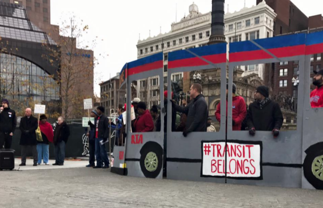 Cleveland Paper’s Fact-Free Take on Transit: “Wheezing” Buses Pollute Downtown