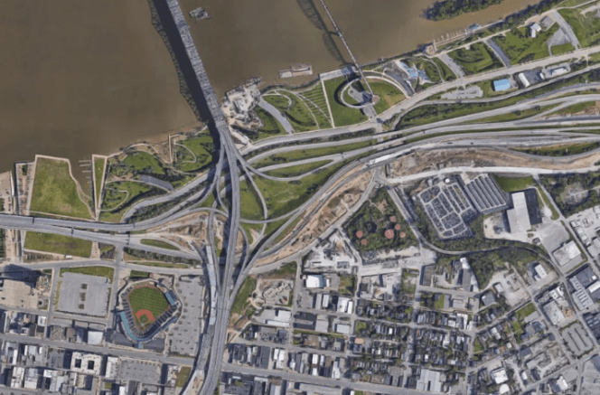 With Louisville’s Gargantuan New Interchange Comes a Profound Loss