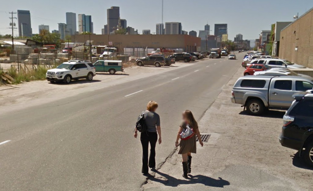 DPW Will Build a Low-Cost “Sidewalk” on Walnut Street in RiNo