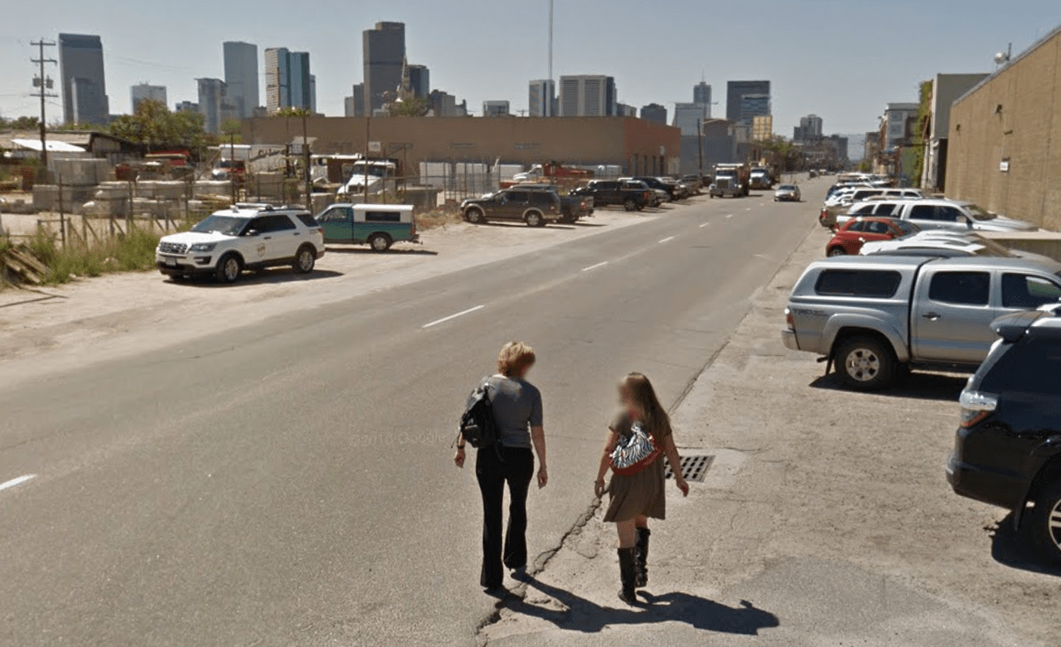 DPW Will Build a Low-Cost “Sidewalk” on Walnut Street in RiNo