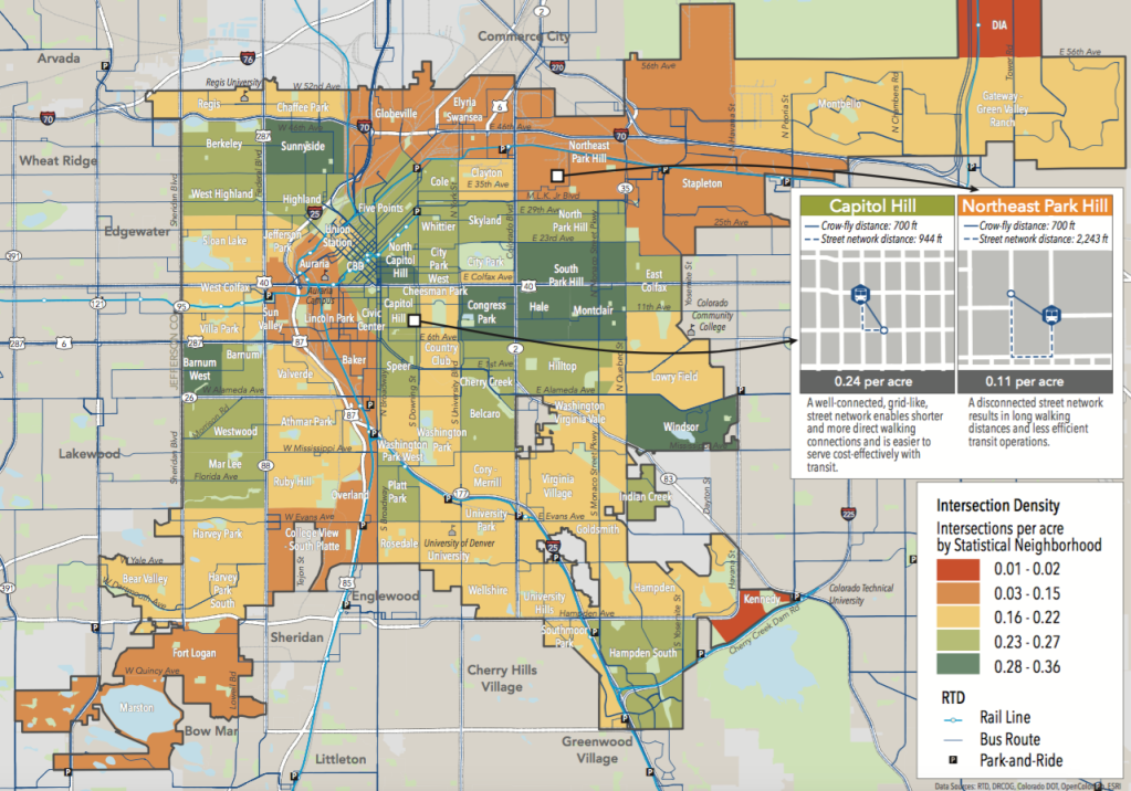Fixing Denver Transit: Making It Easy to Walk or Bike to the Station