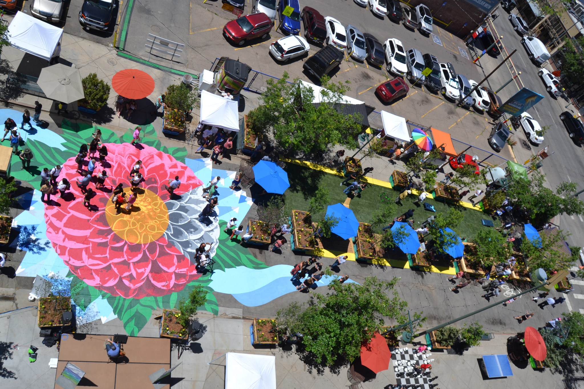 The Square on 21st Opens, Showing Denver What a Street Can Be When It Prioritizes People