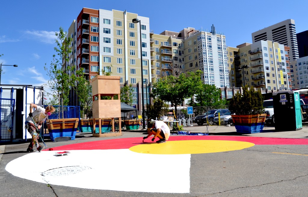 Get Ready for a Car-Free Pop-Up Park on 21st Street, a Prototype for a Downtown Urban Trail