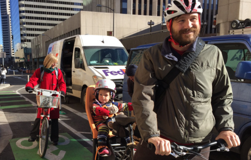 Of Course the Lawrence and Arapahoe Protected Bike Lanes Made Ridership Soar