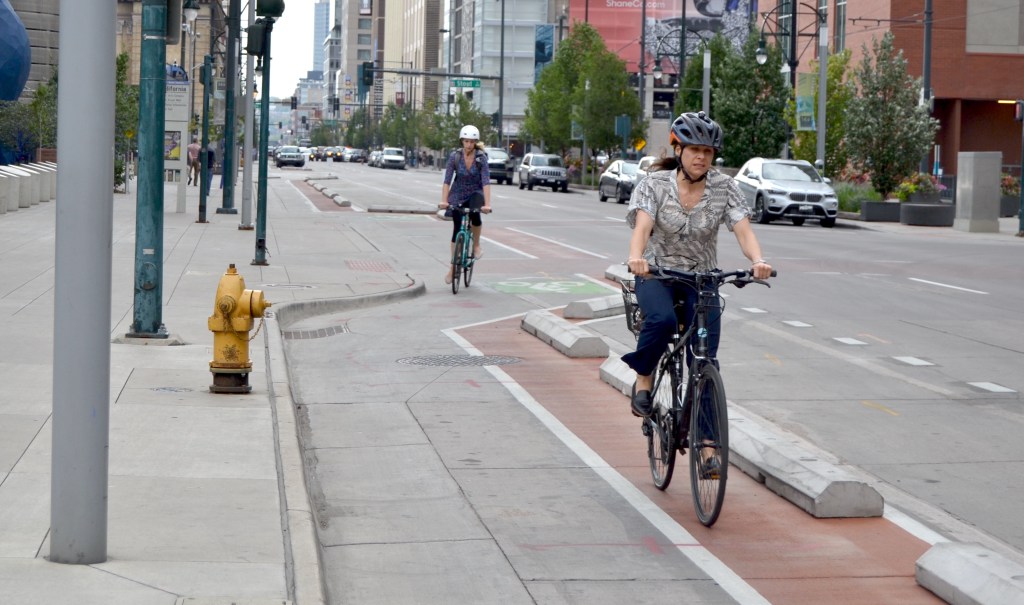 Eyes on the Street: The 14th Street Bike Lane Is Immediately Denver’s Best