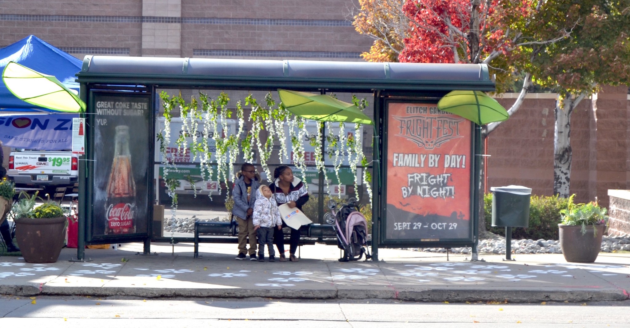 “Rolling Out the Red Carpet” for Bus Riders on Broadway