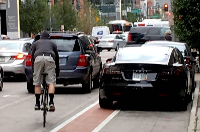 Bike Lane Blockers Still Get a Pass From Denver PD and Public Works, Despite Hancock’s Promises
