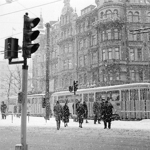 Why Sweden Clears Snow-Covered Walkways Before Roads
