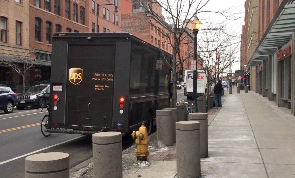 FedEx, UPS Don’t Seem to Care About Blocking Denver Bike Lanes. What Can Be Done?