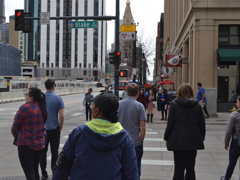 Denver Public Works Will Re-Time Downtown Signals to Prioritize Pedestrians