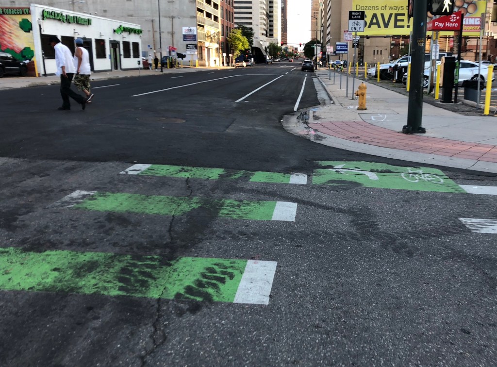 Denver Public Works Is Letting the City’s Bike Lanes Rot