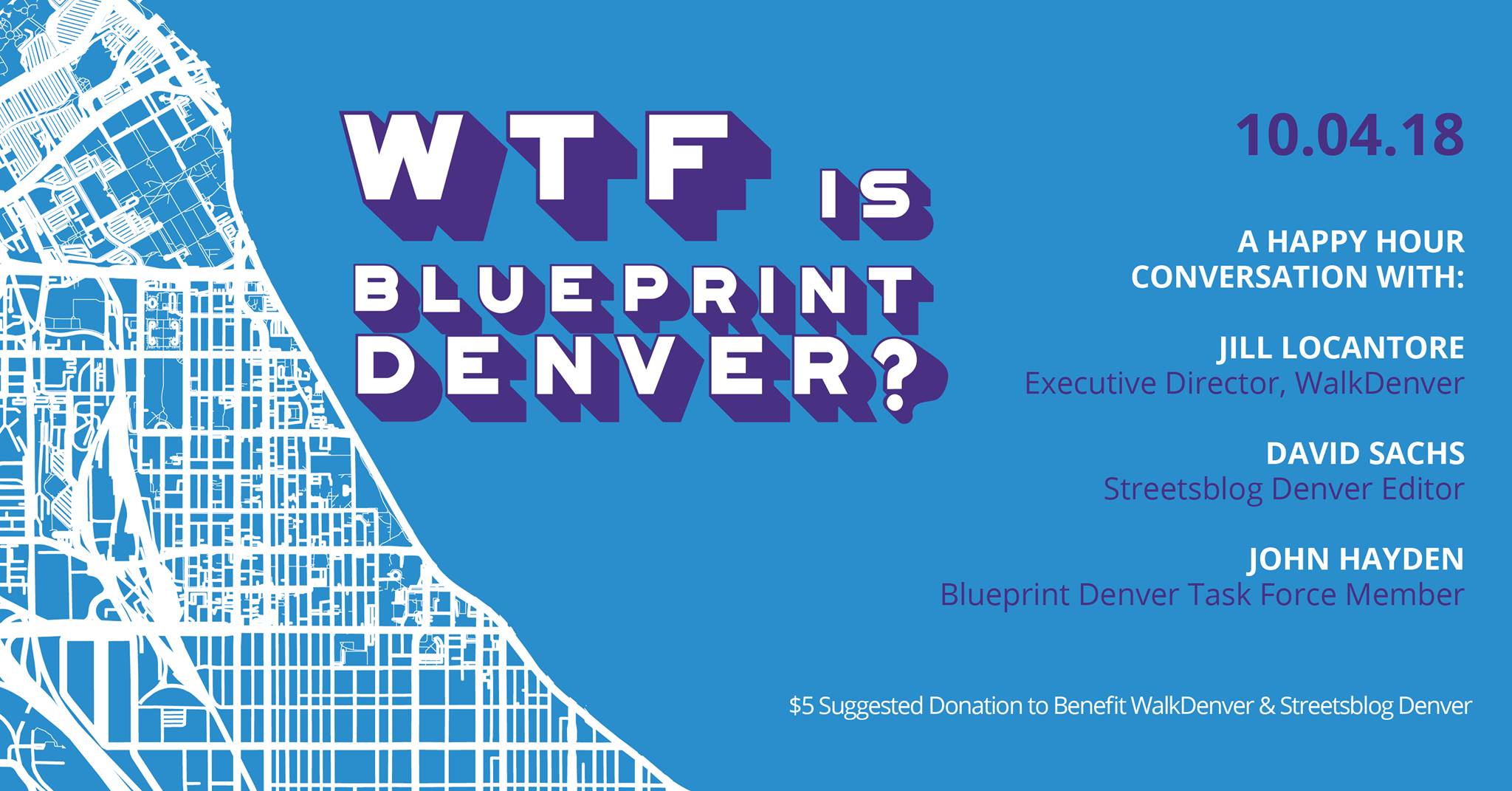 WTF Is Blueprint Denver? Join Streetsblog and Local Advocates for a Happy Hour Conversation October 4.