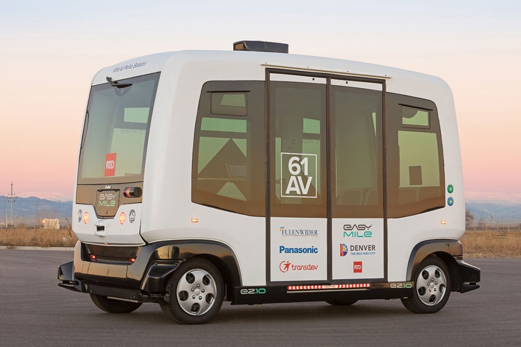 Ride the Robot Bus: RTD Denver Will Launch a Driverless Shuttle Next Week