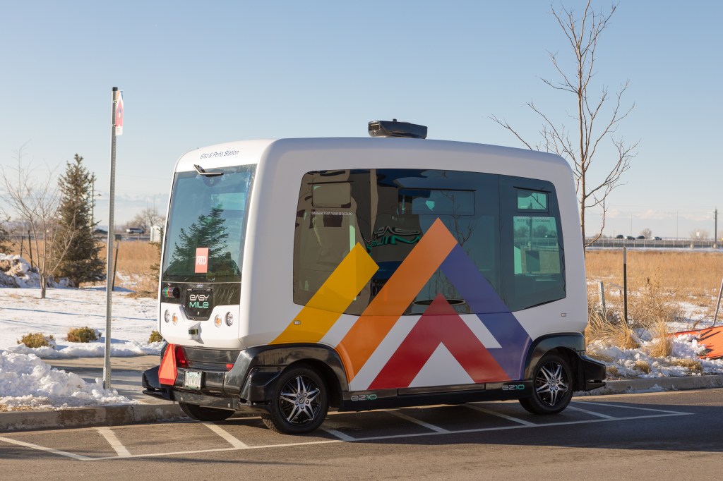 RTD’s Robot Bus Launch: A video, 7 Pics and Mayor Hancock’s Selfie