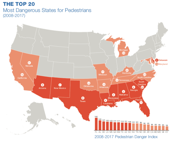 Traffic Fatalities: The Bible Belt Should Really Be Called ‘The Carnage Corset’