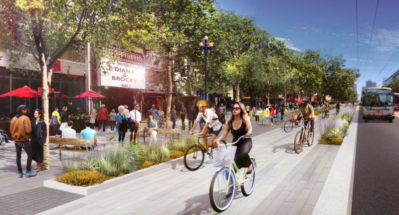 San Francisco Banned Cars From Iconic Market Street