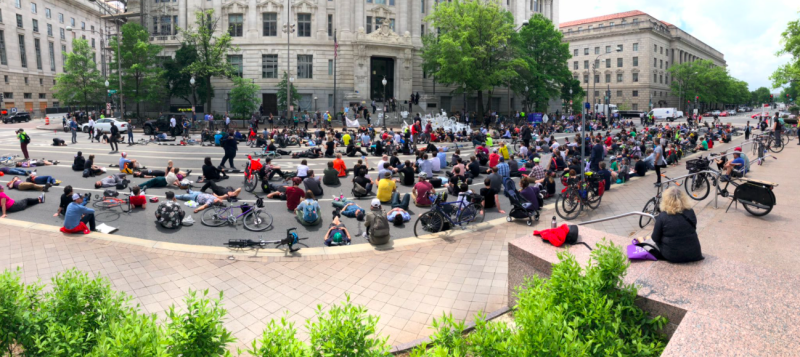 Cyclists Take Over D.C. Streets to Demand Safety