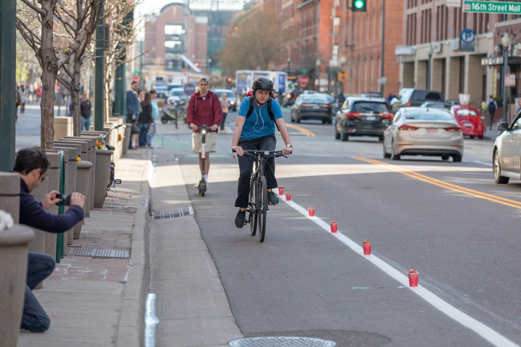 Activists: Smashed Tomatoes on Denver Bike Lanes Could Be Our Heads