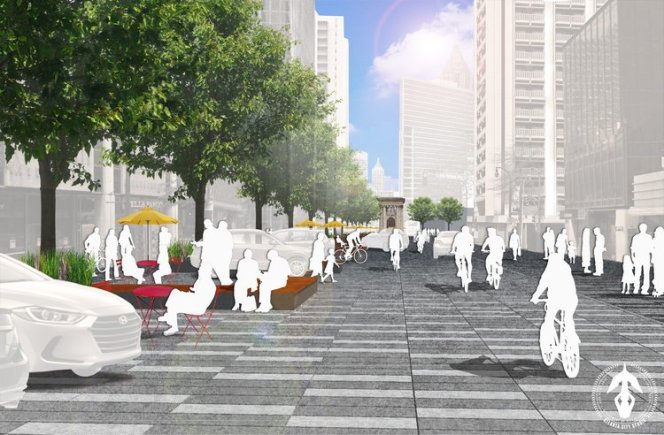 Atlanta May Convert Main Drag into a Dutch ‘Woonerf’ Shared Space