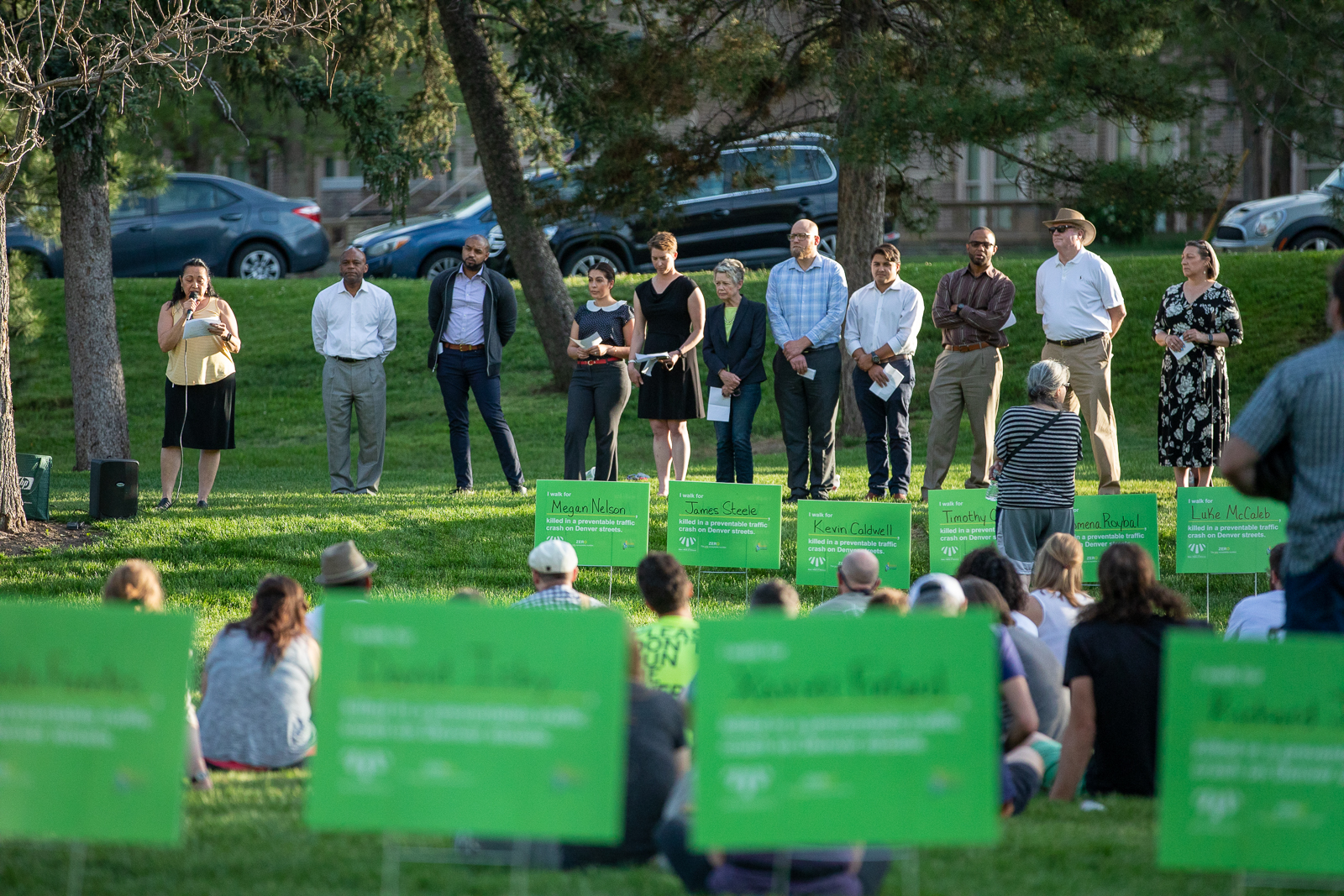 At Event Remembering 88 Victims of Traffic Violence, Mayor Admits to Inadequate Response