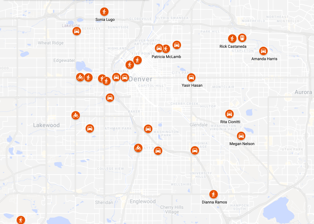 Traffic Violence Report: 2019 Fatalities Mapped