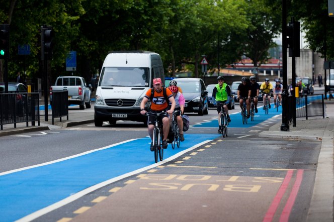 London Bike Riders Break Record by Traveling Nearly 2.5 Million Miles per Day