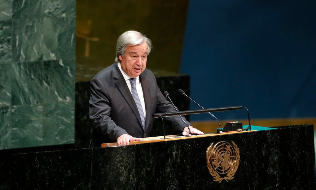 ‘We’re Losing the Race’: UN Secretary General Calls Climate Change an ‘Emergency’