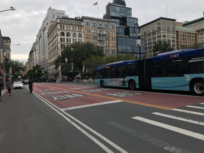 NYC Car-Free Busway is Frankly a Big Success
