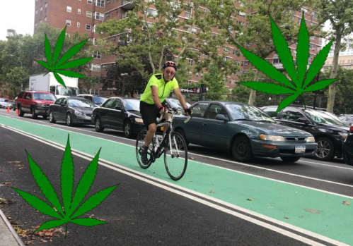 It’s Illegal To Smoke A Joint And Ride Your Bike in New York, But Not THAT Illegal
